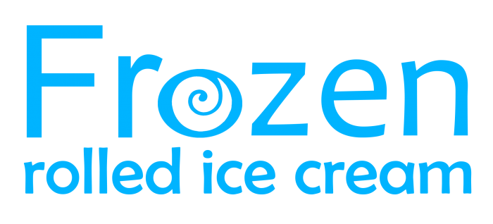 Frozen Rolled Ice Cream